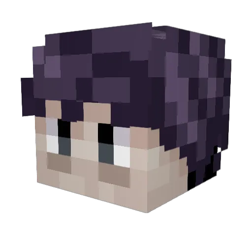 MartyMcMineCraft Minecraft avatar head, 3D render