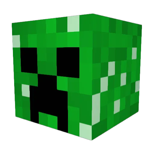 Marty_S Minecraft avatar head, 3D render