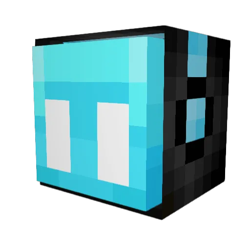 MartynGTX65 Minecraft avatar head, 3D render