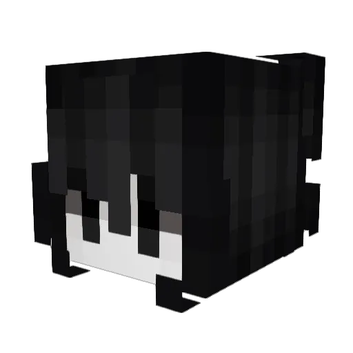 MartynaSosnowska Minecraft avatar head, 3D render