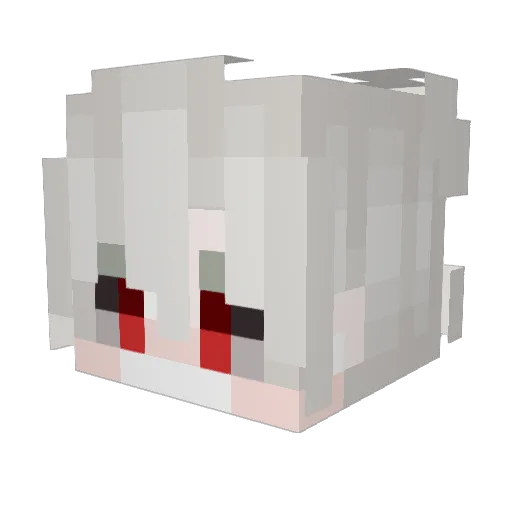Maruf007 Minecraft avatar head, 3D render