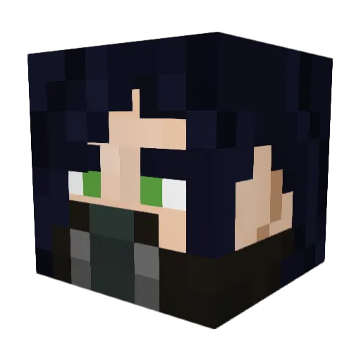 Marusuke89 Minecraft avatar head, 3D render