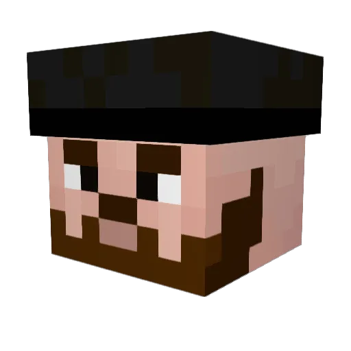 Marv_inthewoods Minecraft avatar head, 3D render