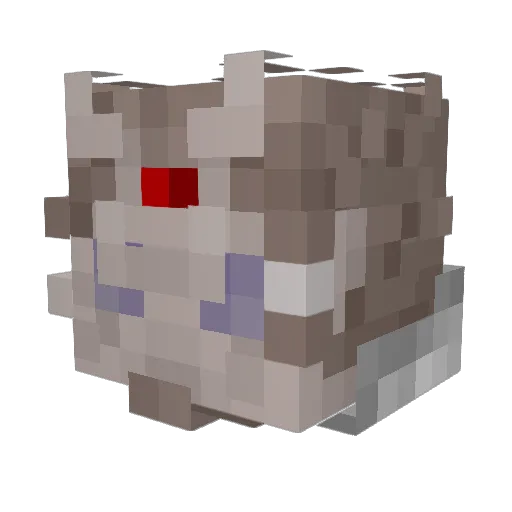 MarvelKid41 Minecraft avatar head, 3D render