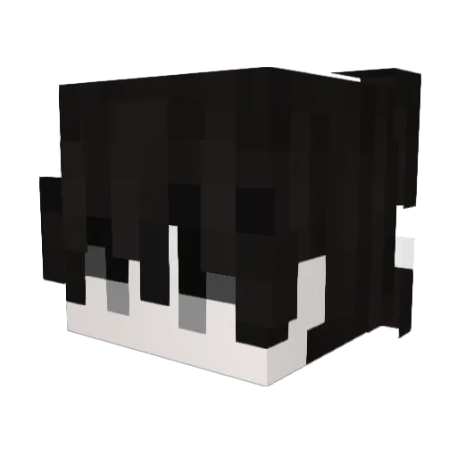 Marvezz Minecraft avatar head, 3D render