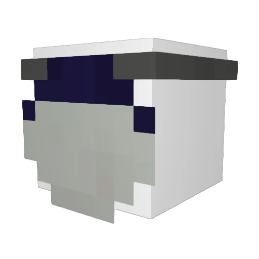 Marvin031 Minecraft avatar head, 3D render