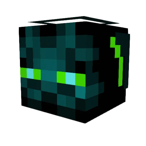 Marvin1203 Minecraft avatar head, 3D render