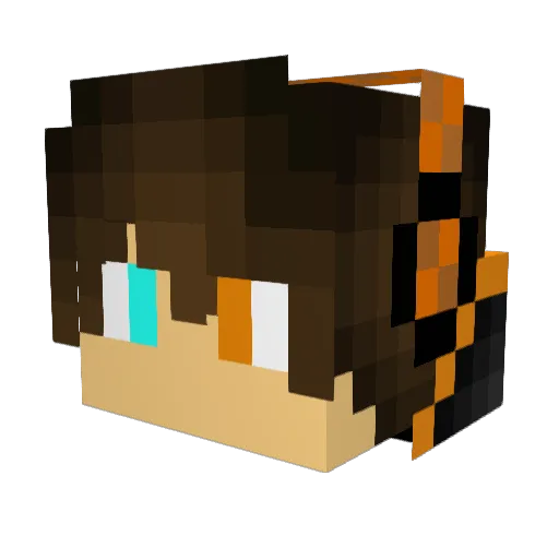 Marvin2007 Minecraft avatar head, 3D render
