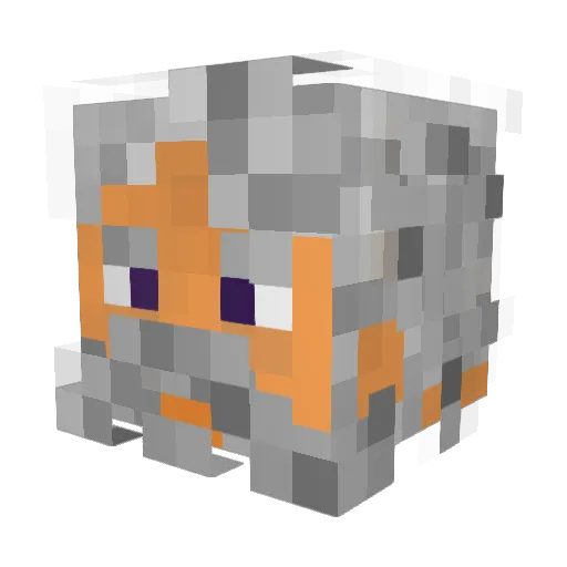 Marvin_games Minecraft avatar head, 3D render