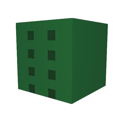Marvinus_HD Minecraft avatar head, 3D render