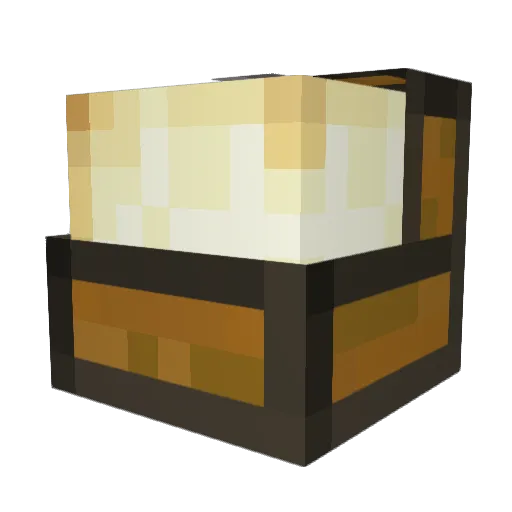 Marvolus Minecraft avatar head, 3D render