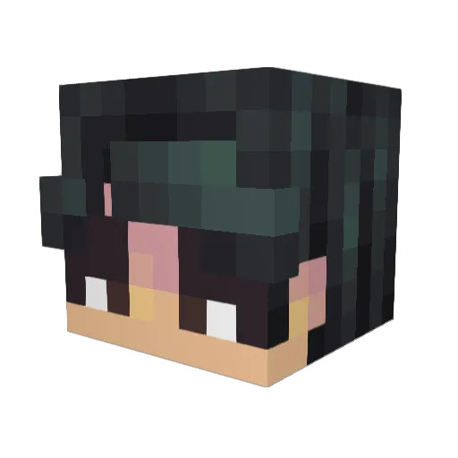 Marvthepro805 Minecraft avatar head, 3D render