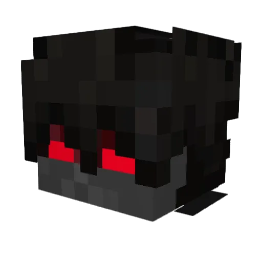 MarvykCZ Minecraft avatar head, 3D render