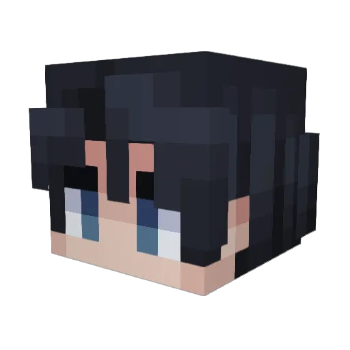 Marx512 Minecraft avatar head, 3D render