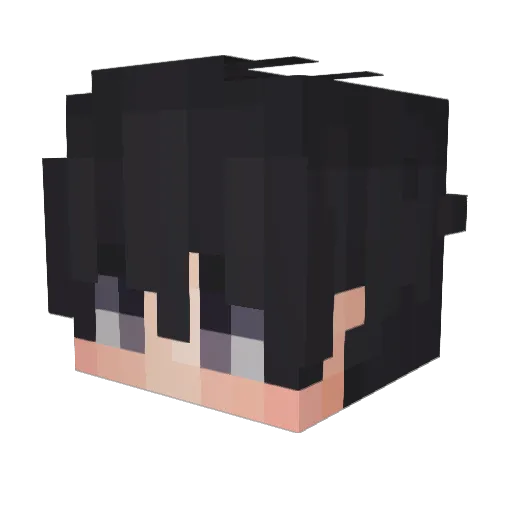 Marxcor Minecraft avatar head, 3D render