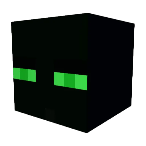 MarzXI Minecraft avatar head, 3D render
