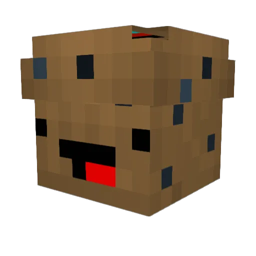 Marzipan007 Minecraft avatar head, 3D render