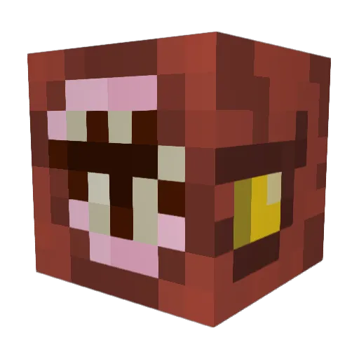 Marzipaniaiaia Minecraft avatar head, 3D render
