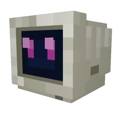 Marzipannoli Minecraft avatar head, 3D render