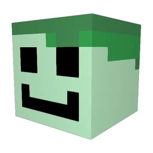 Masa76 Minecraft avatar head, 3D render