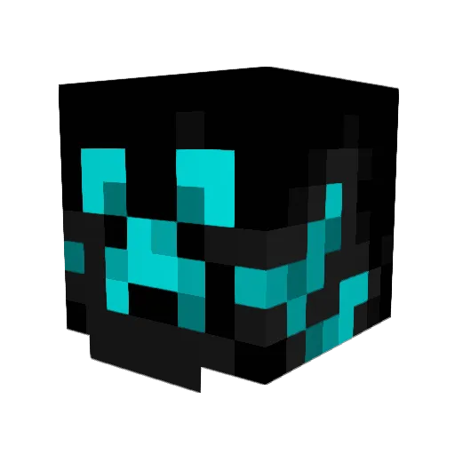MasalaBros Minecraft avatar head, 3D render