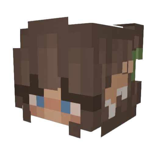 Minecraft-Avatar von Masdfghjkl: Kopf als 3D-Render