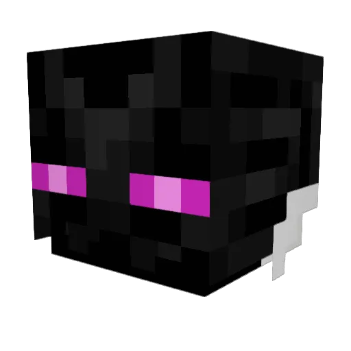 MaseyLuxx Minecraft avatar head, 3D render