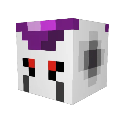 MashPotatoe3 Minecraft avatar head, 3D render