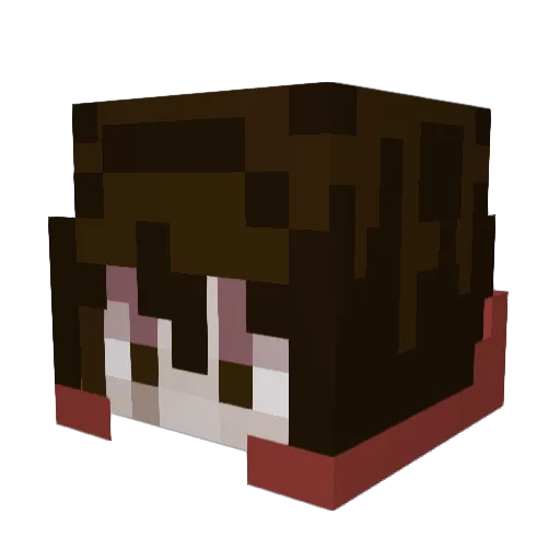MashT5 Minecraft avatar head, 3D render