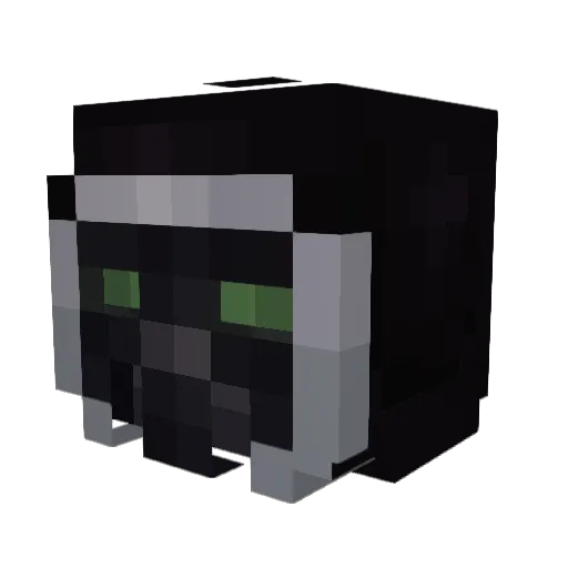 Masha26th Minecraft avatar head, 3D render