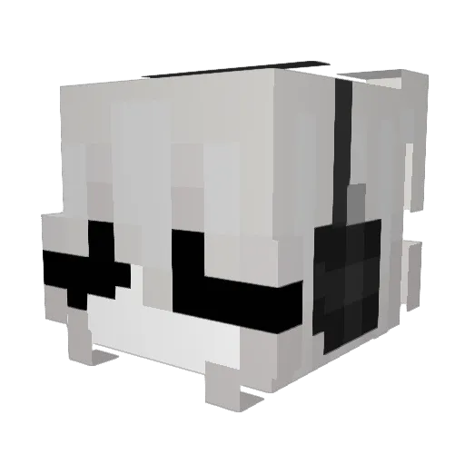 MasheHashe Minecraft avatar head, 3D render
