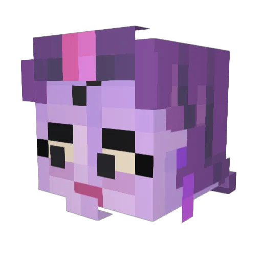 MashedTater_ Minecraft avatar head, 3D render