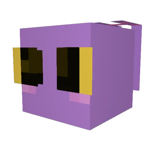 Mashed_Tatos Minecraft avatar head, 3D render
