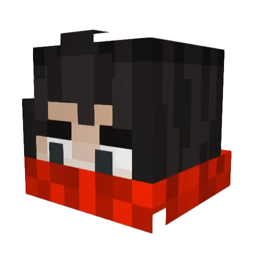 MaskOfEntrails Minecraft avatar head, 3D render