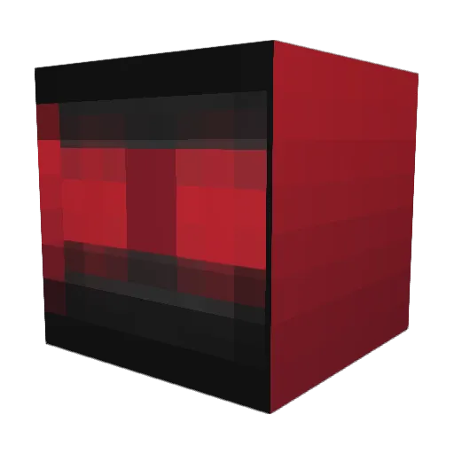 MaskedShadeMC Minecraft avatar head, 3D render