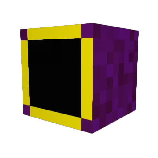 Masked_Minion Minecraft avatar head, 3D render