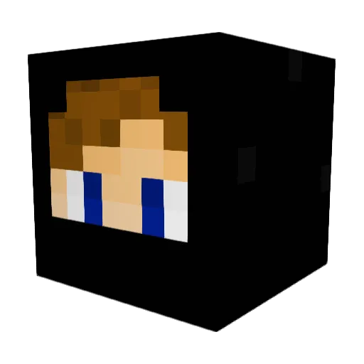 Masked_Slasher Minecraft avatar head, 3D render