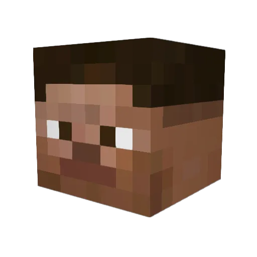 Masko453 Minecraft avatar head, 3D render