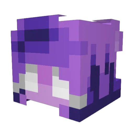 Maslov Minecraft avatar head, 3D render