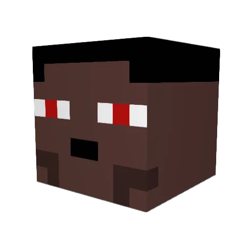 Masny_Ciul122 Minecraft avatar head, 3D render