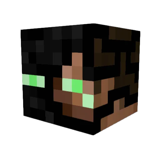 MasonBro Minecraft avatar head, 3D render