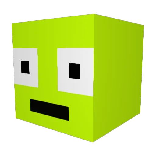 MasonJM01 Minecraft avatar head, 3D render