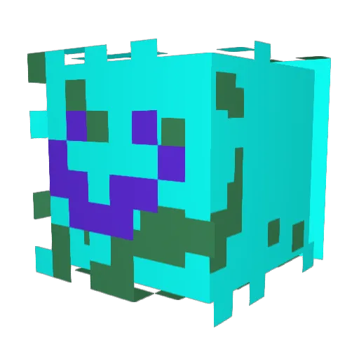 MasonSucksAtMC Minecraft avatar head, 3D render
