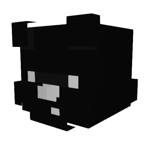 MasonTheBrave Minecraft avatar head, 3D render