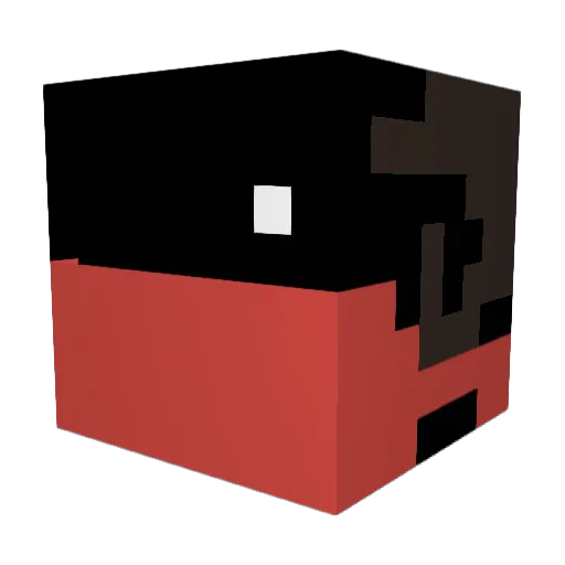 MasonTheCow Minecraft avatar head, 3D render