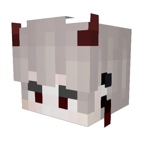 MasonWB08 Minecraft avatar head, 3D render