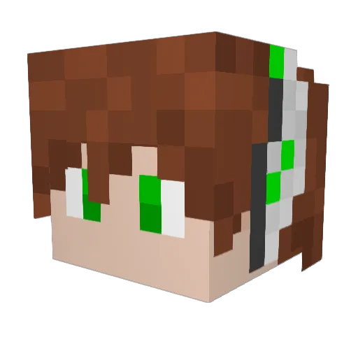 Mason_BJH Minecraft avatar head, 3D render