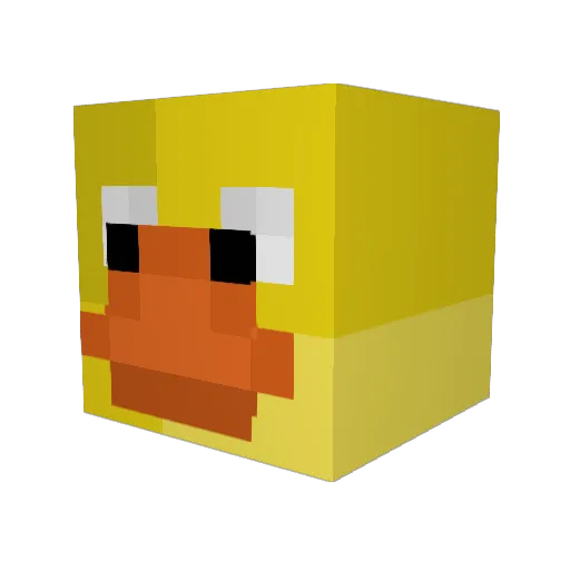 Mason_HANNN Minecraft avatar head, 3D render