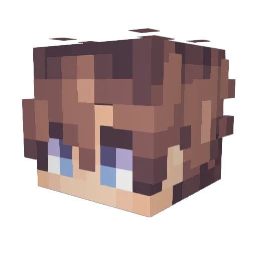 Mason_IW Minecraft avatar head, 3D render