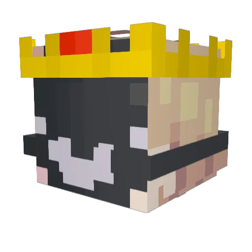 Masoo93 Minecraft avatar head, 3D render